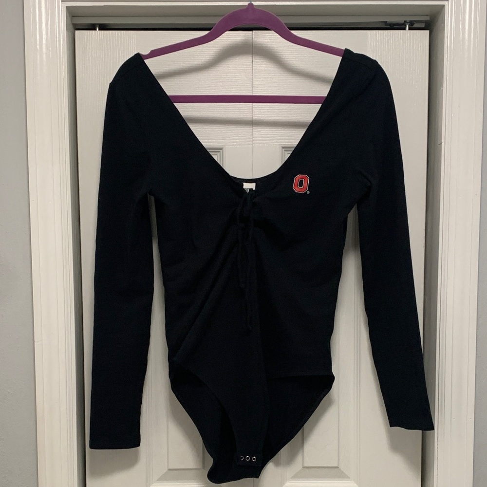Women’s PINK Victoria’s Secret OHIO STATE sexy bodysuit